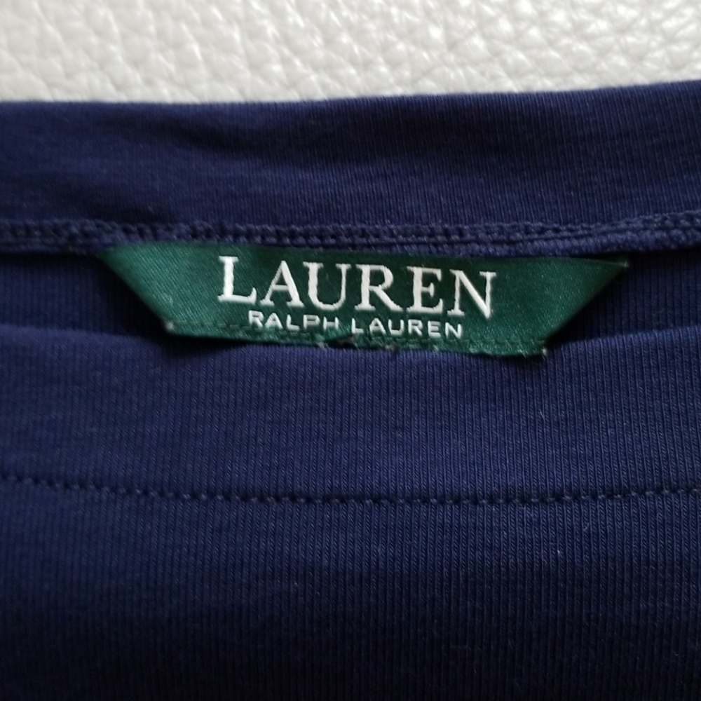 Navy blue basic Ralph Lauren Top - Picture 4 of 4